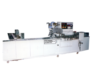 JE- 511 One-Edge Packaging Machine With Cream Biscuit Feeder